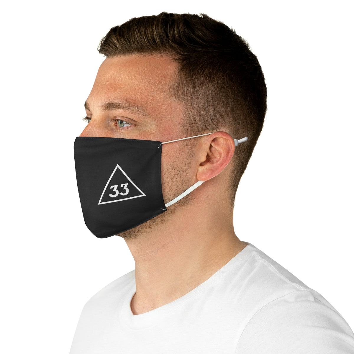 33rd Degree Scottish Rite Face Mask - Two layers of cloth - Bricks Masons