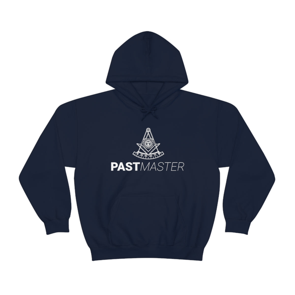 Past Master Blue Lodge California Regulation Hoodie - Black Ugly - Bricks Masons