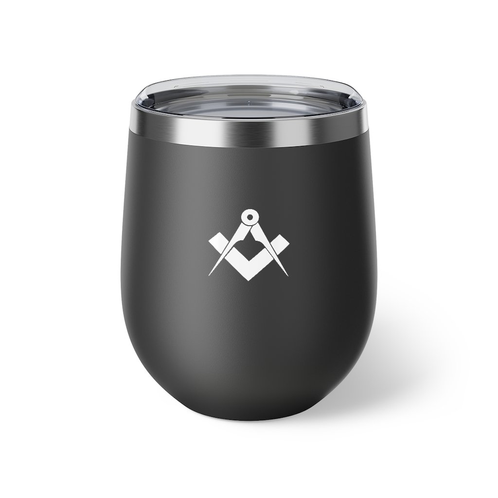 Master Mason Blue Lodge Vacuum Cup - Square & Compass - Bricks Masons