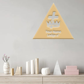 Knights Templar Commandery Wall Monograms - Various Sizes - Bricks Masons