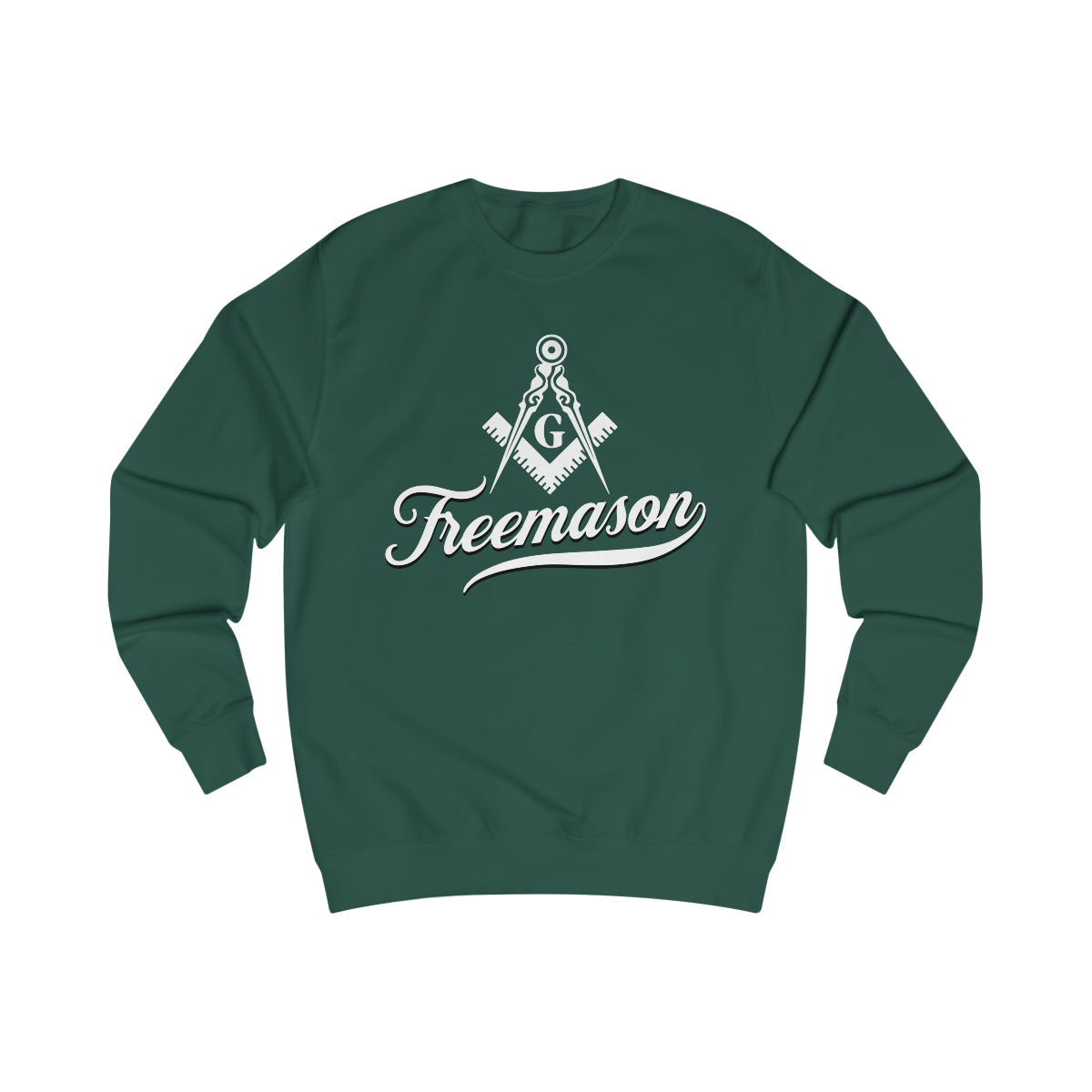 Master Mason Blue Lodge Sweatshirt - Square and Compass G Freemason - Bricks Masons