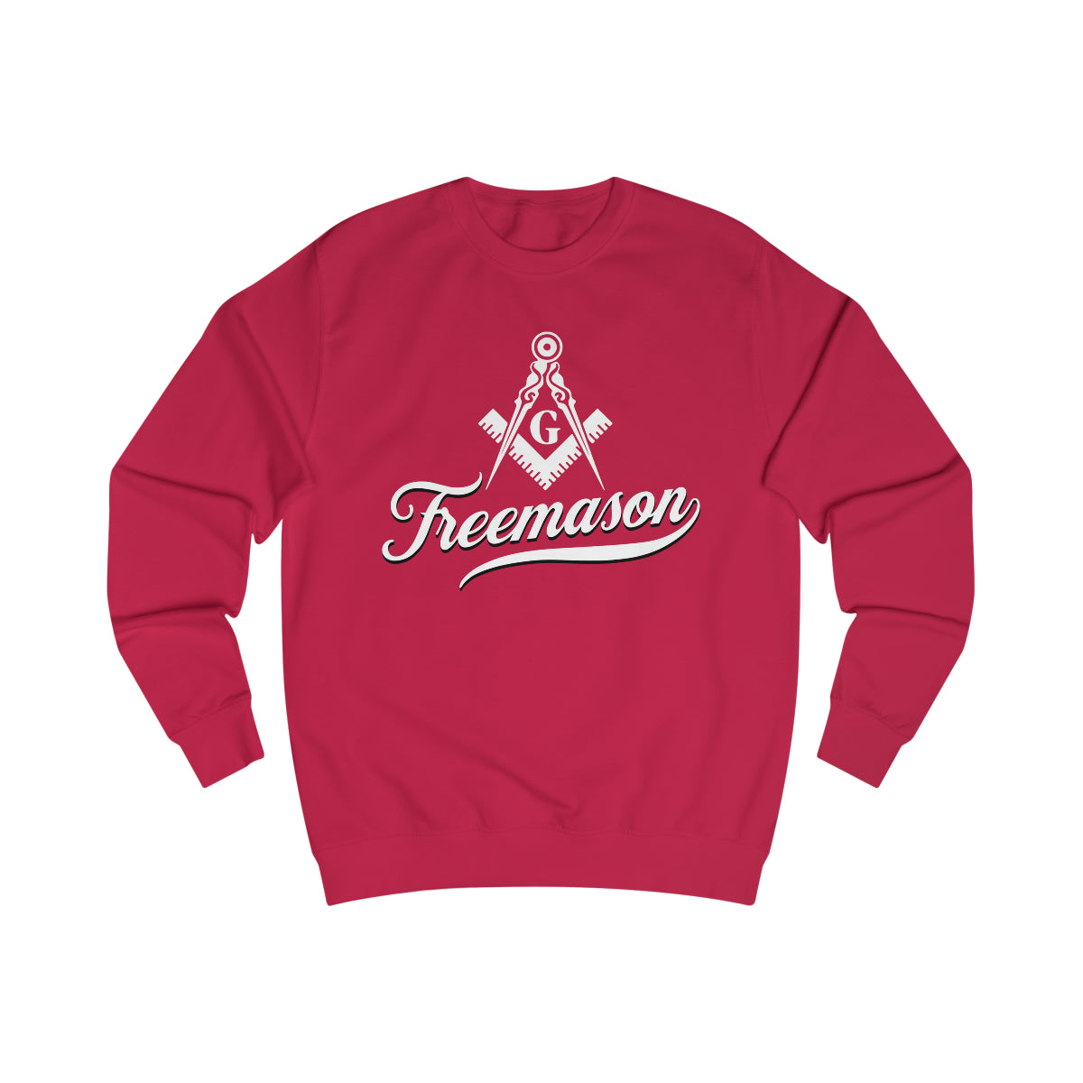 Master Mason Blue Lodge Sweatshirt - Square and Compass G Freemason - Bricks Masons