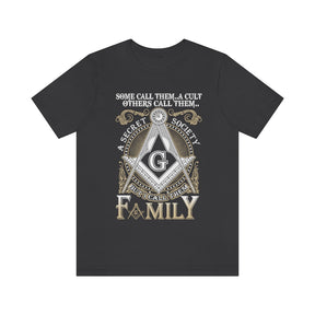 Masonic T-Shirt - I Call Them Family - Bricks Masons
