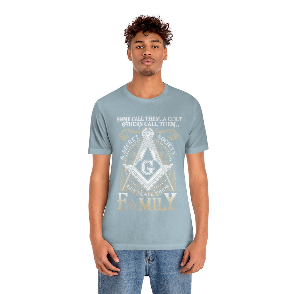Masonic T-Shirt - I Call Them Family - Bricks Masons