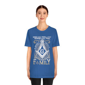 Masonic T-Shirt - I Call Them Family - Bricks Masons