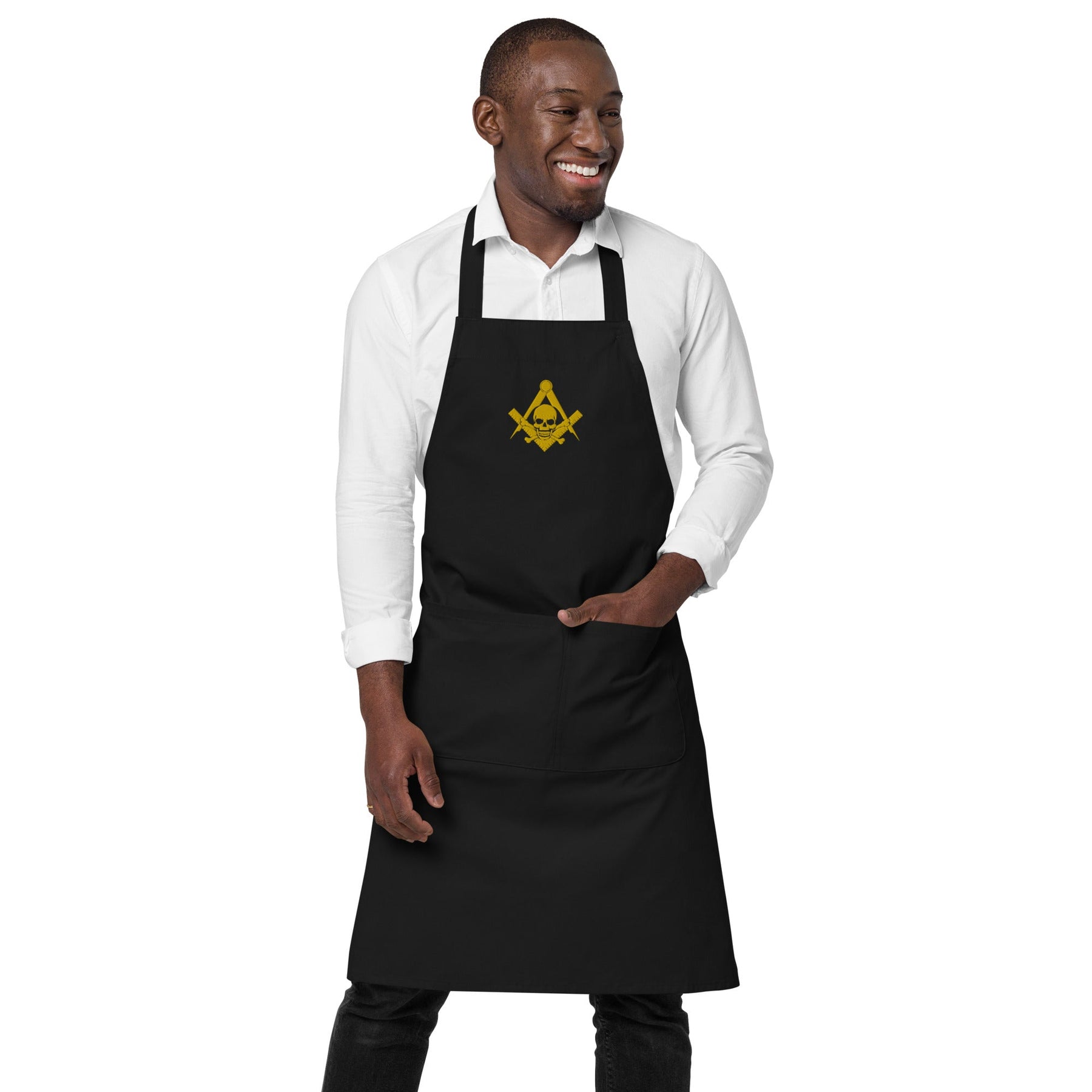 Widows Sons Kitchen Apron - Various Organic Cotton Colors - Bricks Masons