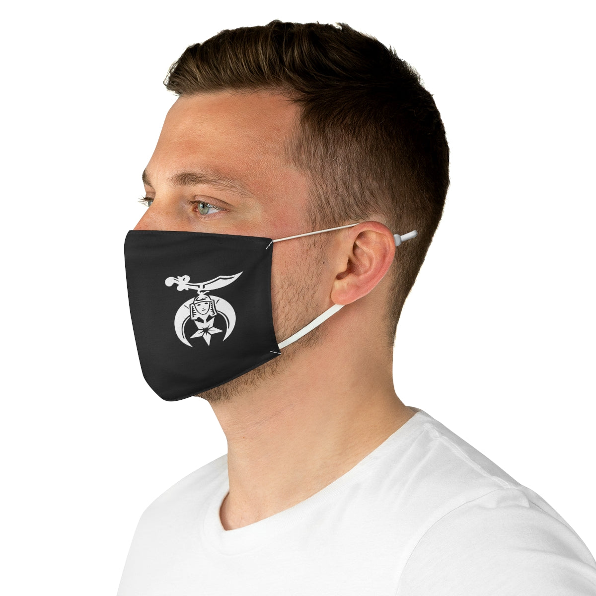 Shriners Face Mask - Two layers of cloth - Bricks Masons