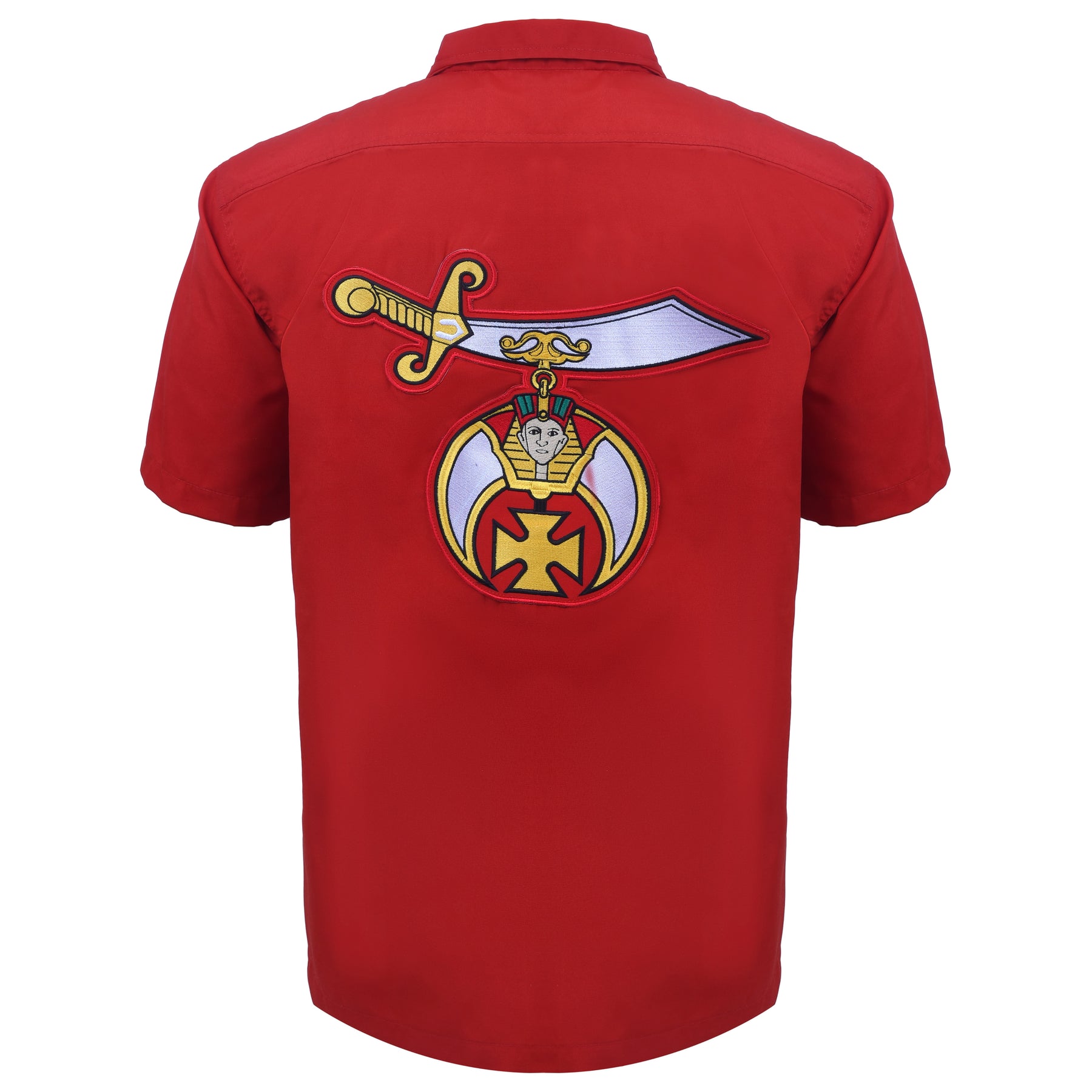 Shriners T-Shirt - Red Cotton - Bricks Masons